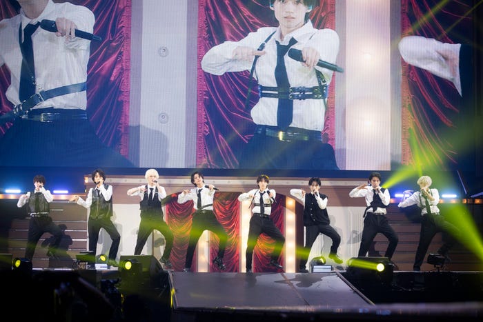 ICEx「EBiDAN THE LIVE CRUISE 2024」RED ISLAND(C)米山三郎/ウチダアキヤ