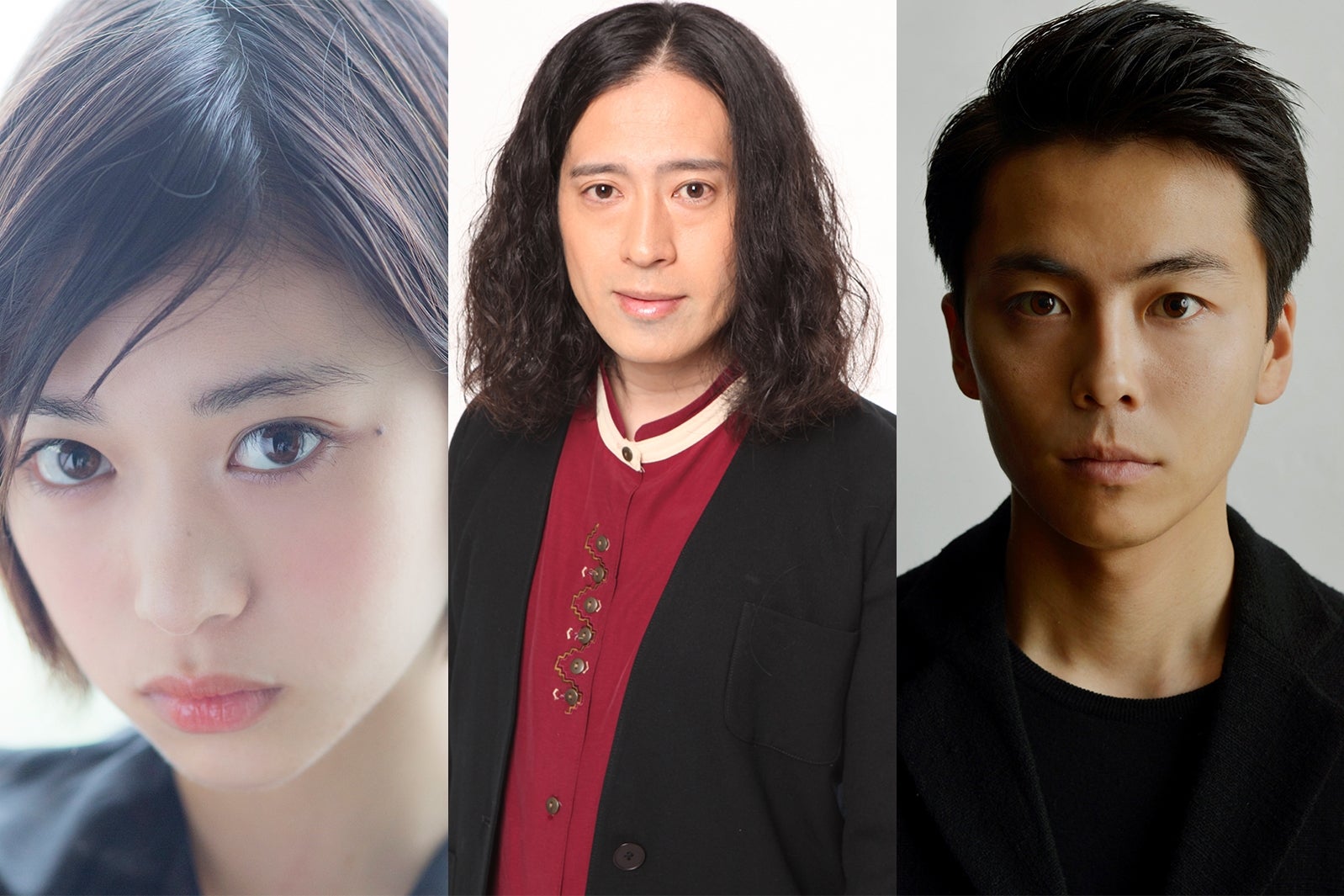 （左から）森川葵、又吉直樹、森岡龍（提供写真）