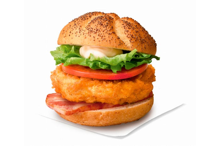 ケンタッキー・フライド・チキン「プレミアムチキンフィレサンド」/画像提供:日本KFCホールディングス