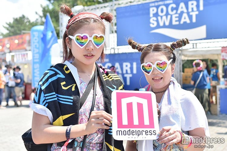 画像11 21 サマソニ 開幕 夏全開のフェスファッションで満喫 Summer Sonic 15来場者スナップ モデルプレス