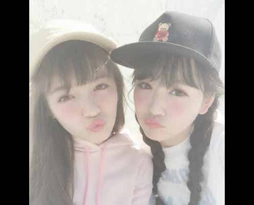 「Popteen」新双子コンビ!ゆらゆら&くれたんの“ゆらくれーぷ”がソックリで可愛い