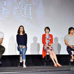 （左から）斎藤工、上戸彩、吉瀬美智子、北村一輝