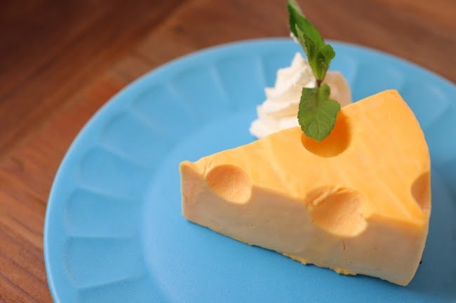 Cheeseチーズケーキ 580円（店内飲食価格）／画像提供：カームデザイン