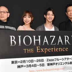 （左から）鈴木勝秀氏、篠田麻里子、横浜流星、東幹久 （C）モデルプレス