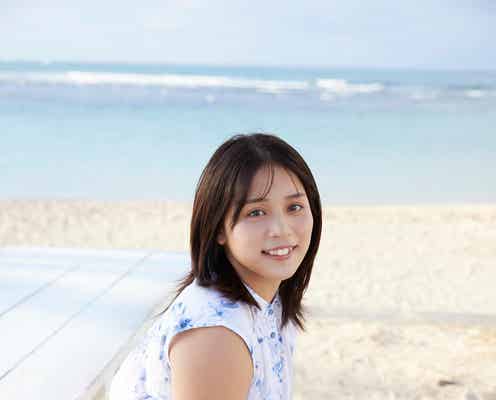 「ミスマガジン2021」山岡雅弥、迫力バストにドキッ 水着姿で健康美ボディ披露