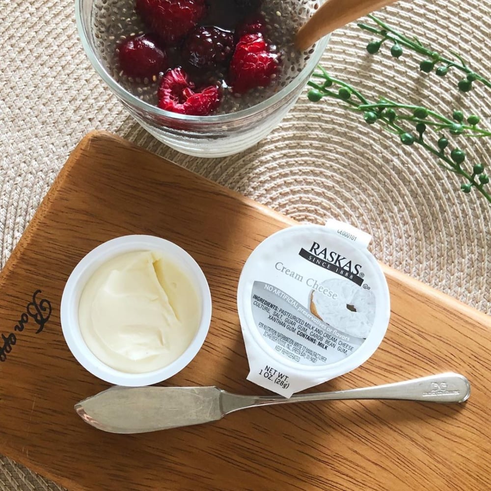 コストコのクリームチーズポーション