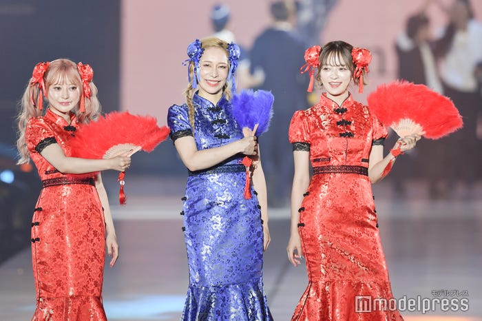 ヘラヘラ三銃士(まりな、ありしゃん、さおりん)(C)モデルプレス