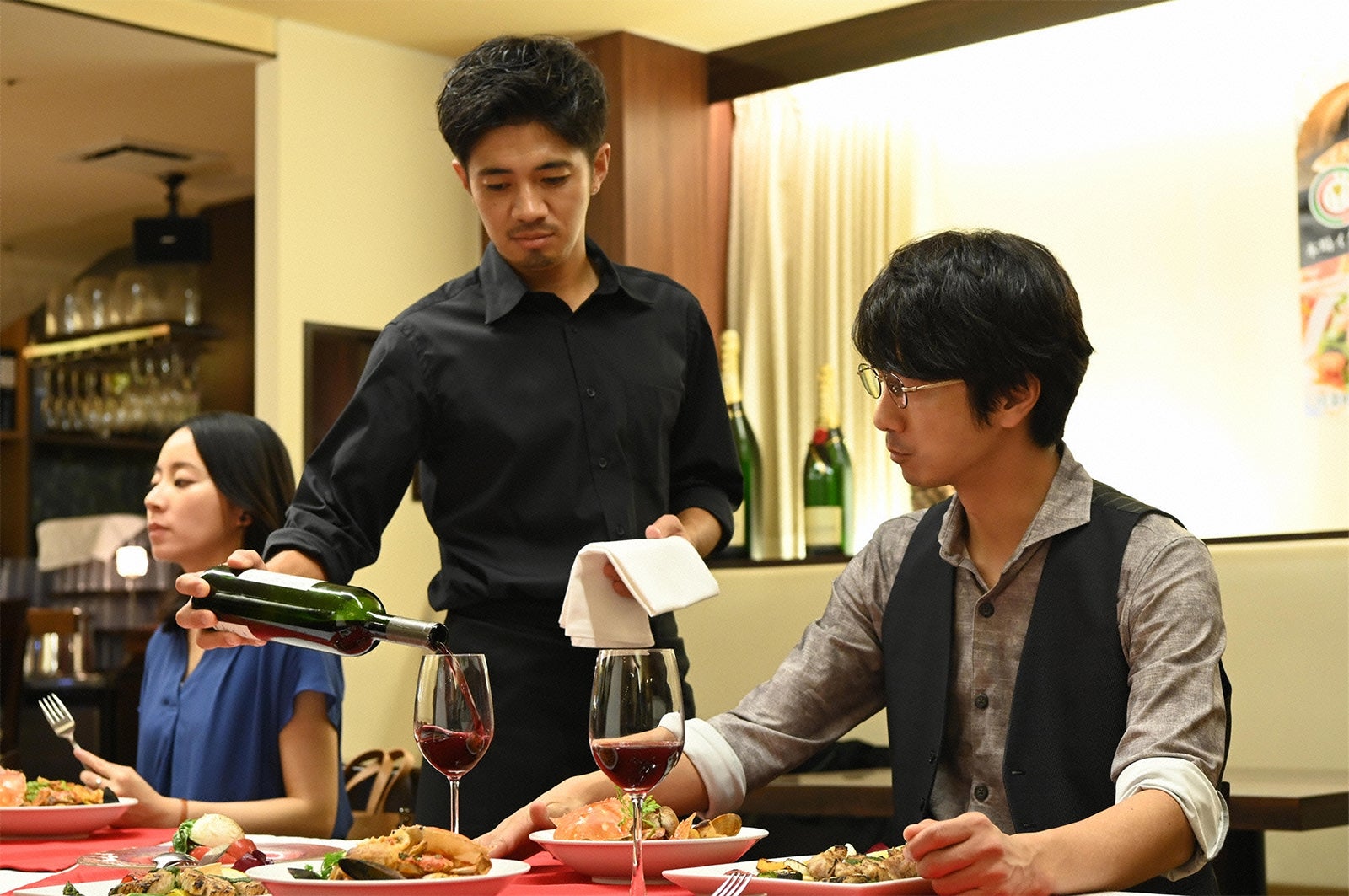 「LINEの答えあわせ～男と女の勘違い～」より（C）読売テレビ