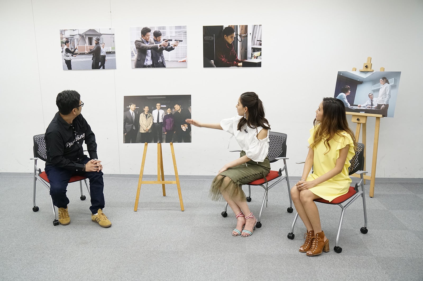 中島ヒロト、新木優子、Beverly（画像提供：関西テレビ）