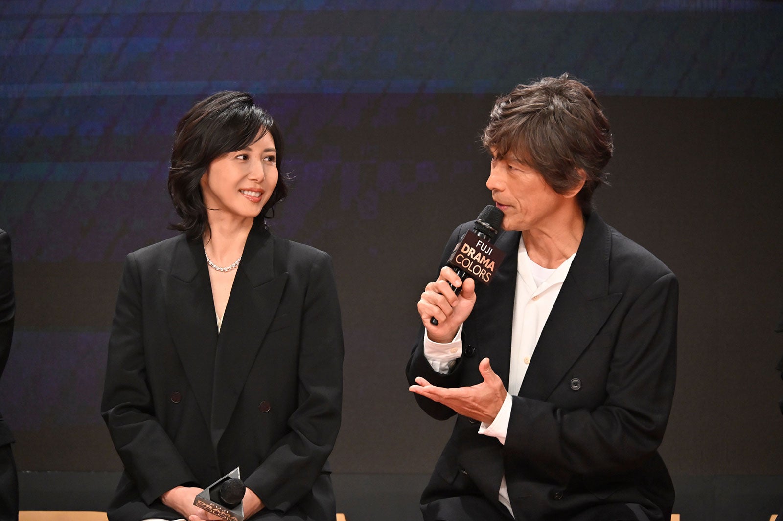 松嶋菜々子、江口洋介（C）フジテレビ