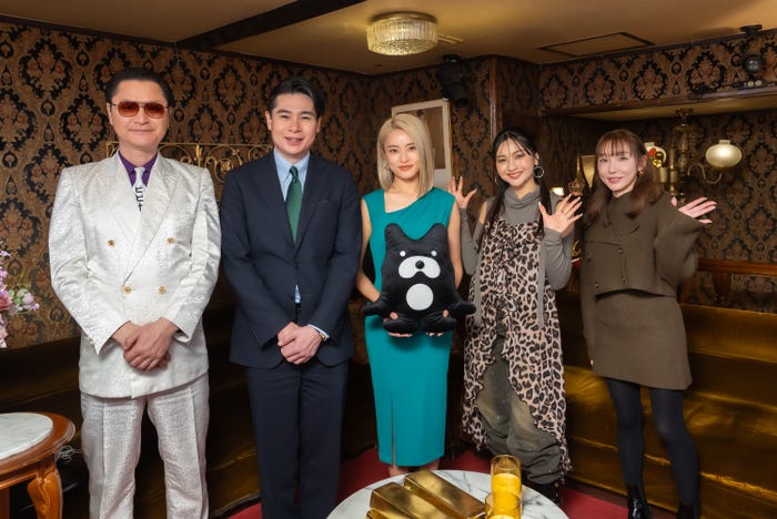 鼠先輩、吉村崇、小島瑠璃子、ゆきぽよ、加護亜依(C)AbemaTV,Inc.