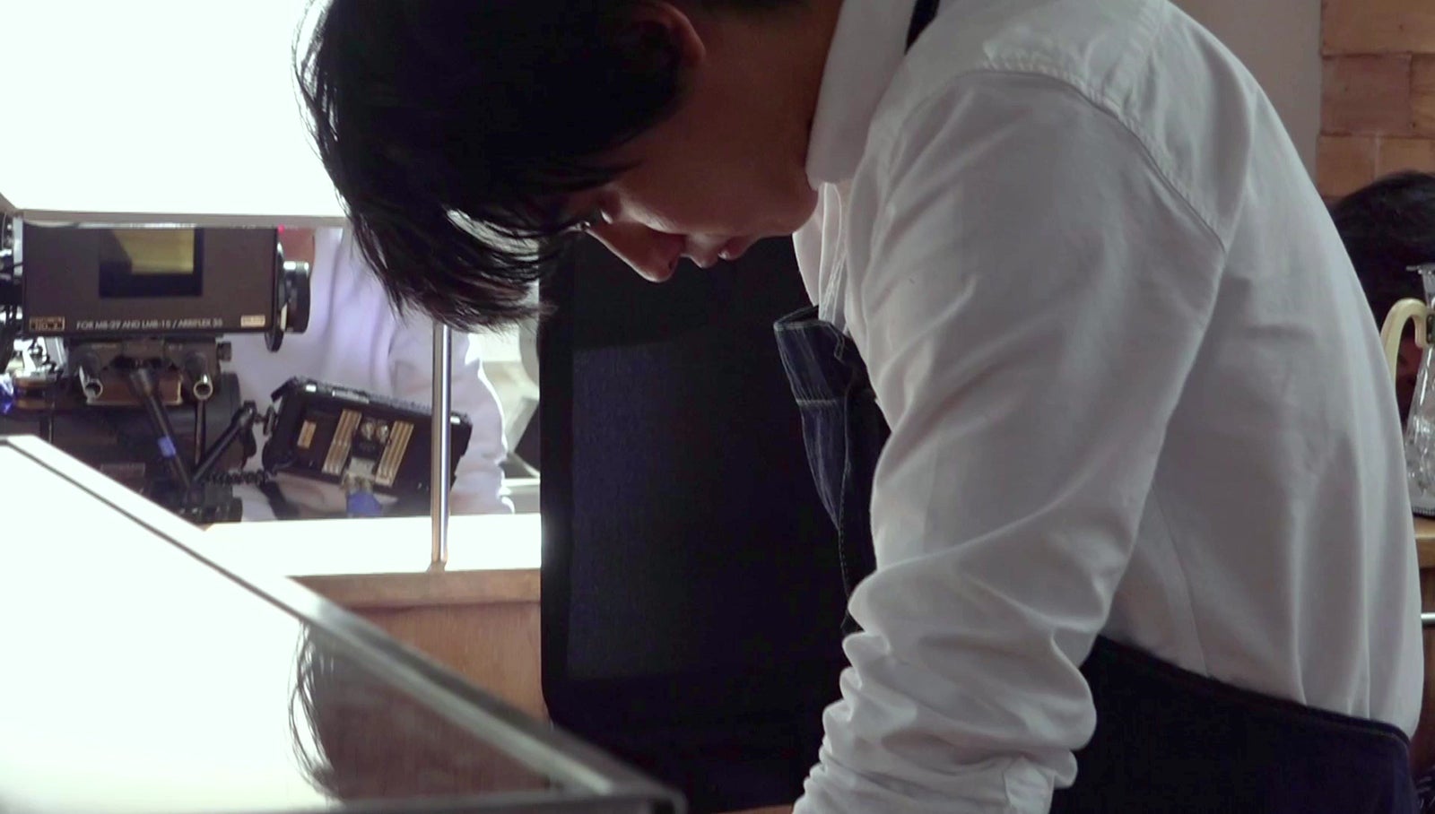 山崎賢人／カゴメ 野菜生活100Smoothie「ベジタブルスムージーバー開店」篇メイキング