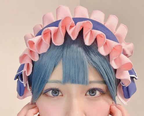 日向坂46渡邉美穂、青ウィッグ&青カラコンで“本格コスプレ”披露「クオリティ高すぎ」「似合いすぎてびっくり」と反響