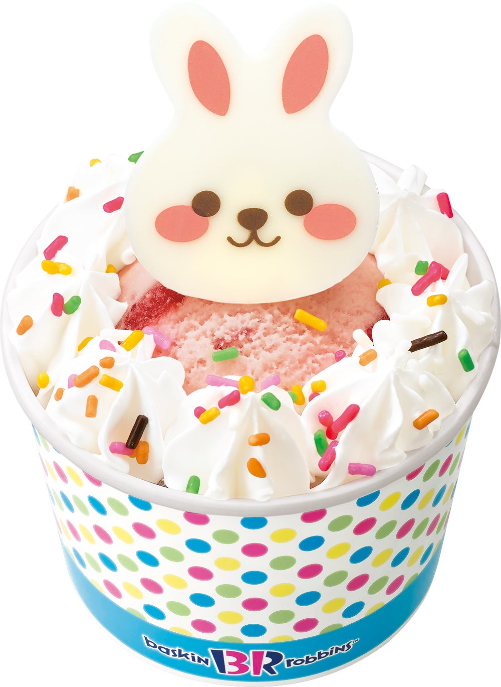 ハッピーフレンズ うさぎ（C）Fujiko-Pro，Shogakukan，TV-Asahi，Shin-ei，and ADK 2024