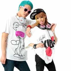 DJあげぽよ(左から)DJ SATOSHI、川端かなこ