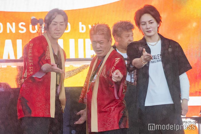 溝口勇児、堀江貴文、三崎優太(C)モデルプレス