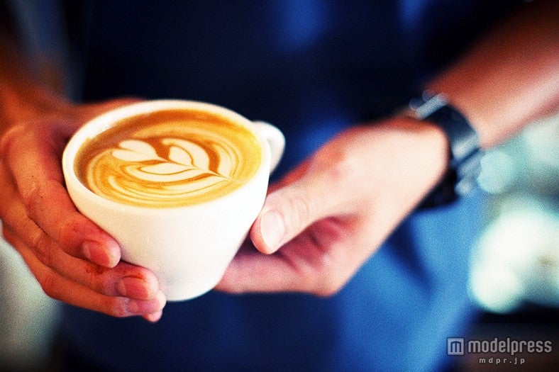 お店こだわりの「カフェラテ」￥480