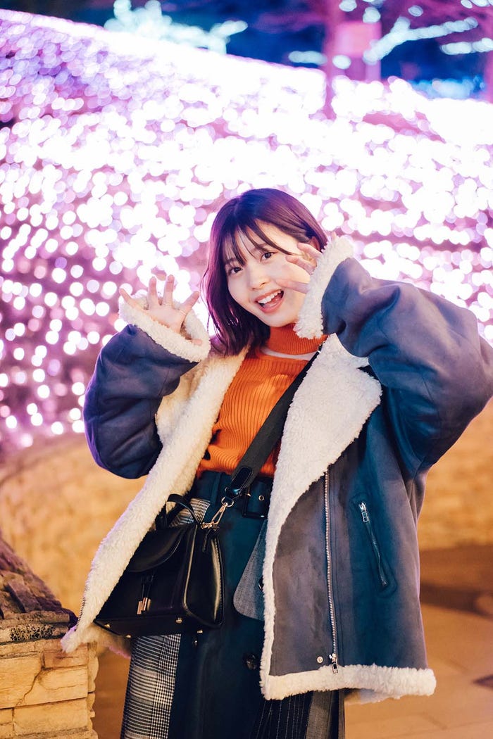 ゆな/モデルプレス独占カット「彼とオオカミちゃんには騙されない」第1話(C)AbemaTV, Inc.