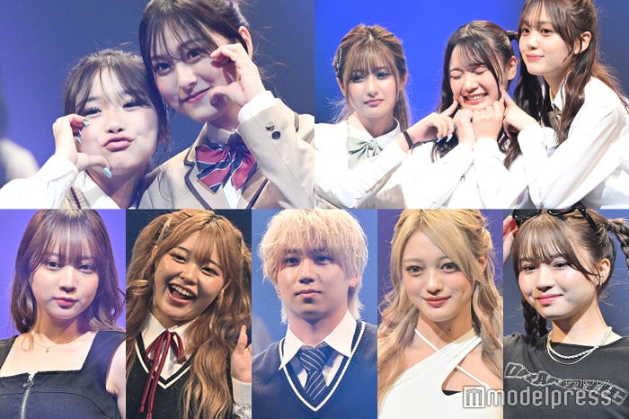 (上段左から)中島結音、寺島季咲、横田未来、古澤里紗、野咲美優(下段左から)吉田羽花、永野好音、岡田蓮、林姫奈妙、(C)モデルプレス