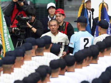 北照・手代森主将「威風堂々戦い抜き、次の世代の夢となる」と選手宣誓 自己採点は「100点」 「夢は1人のものではなく、人から人へ受け継がれ未来へ」