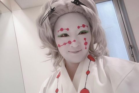 丸山桂里奈が 鬼滅の刃 の累に大変身 本格的なコスプレに 怖い 笑 累すぎてビックリ と反響続々 モデルプレス