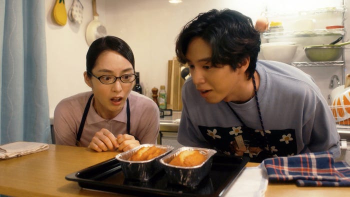 朝倉あき、坂東龍汰「きのう何食べた? season2」第9話より(C)「きのう何食べた? season2」製作委員会(C)よしながふみ/講談社