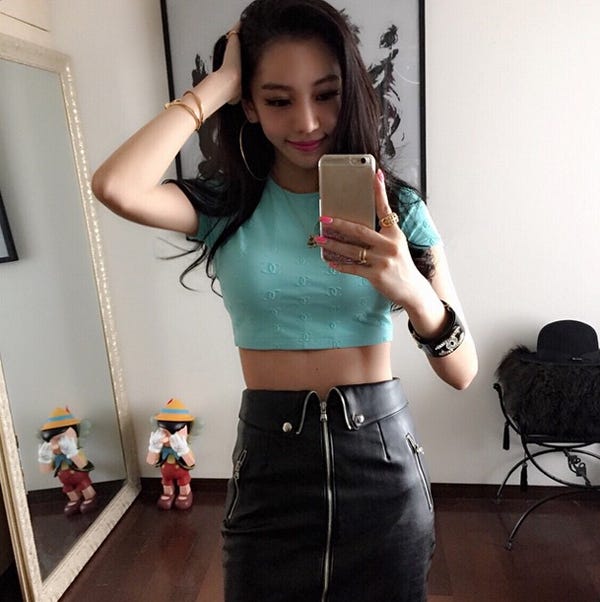 インスタアイドルの地位を確立/MEGBABY Instagramより