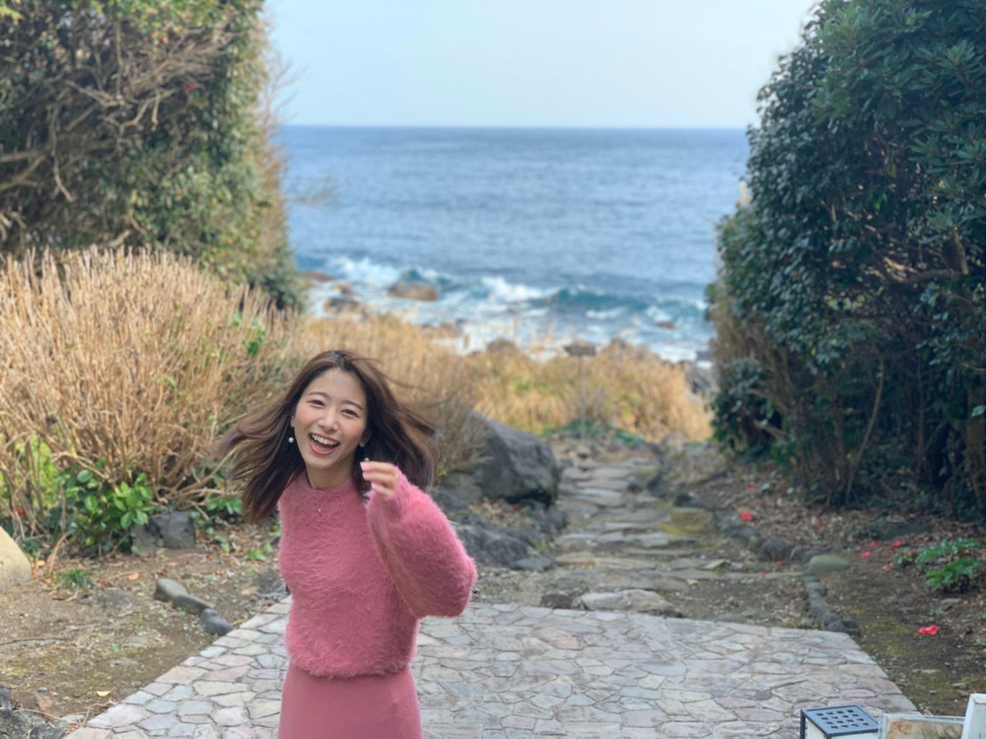 休日は、友人と海や温泉に出掛けてリフレッシュすることが多いです（提供写真）