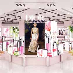 【Dior】期間限定イベント「ディオール グロウ ガーデン」伊勢丹新宿で開催｜限定アイテムも登場 ／画像提供：Dior