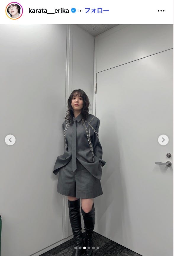 唐田えりかInstagramより