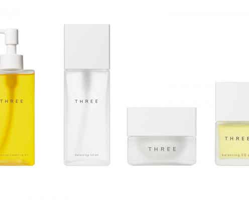 【THREE・10月2日】ベーシックスキンケアラインが刷新|新時代のバランシング ライン誕生