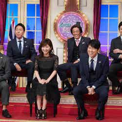 （前列中央）宇賀なつみ（C）日本テレビ