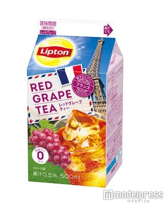 リプトン レッドグレープティー／画像提供：森永乳業