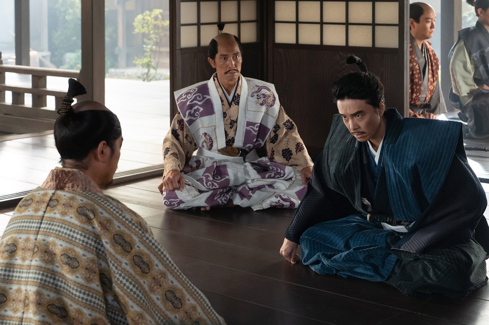 佐々木蔵之介、長谷川博己（C）NHK