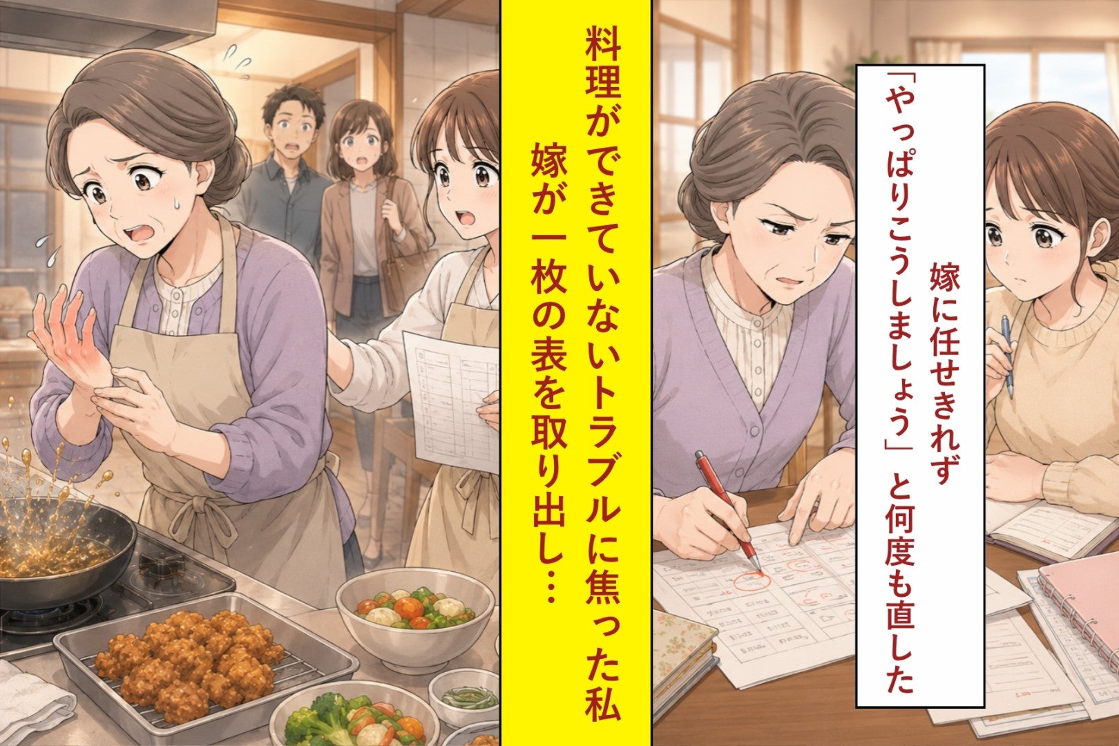 自分のやり方が正しいと信じていた私が、嫁の前で口にしてしまったひとこと