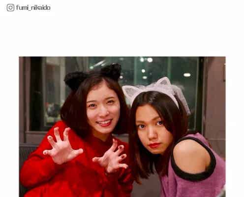 二階堂ふみ&松岡茉優の“猫耳”が可愛すぎ!「私はグイグイ行く」「ふみちゃんは捕われるのを待ってる」恋愛観を暴露
