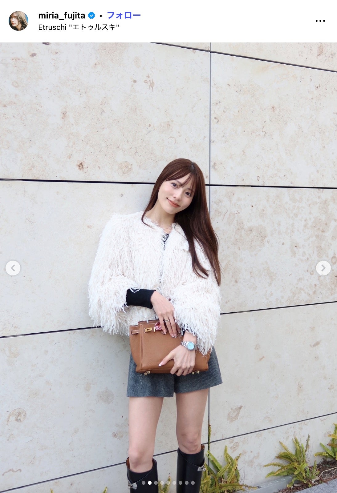 藤田みりあInstagramより