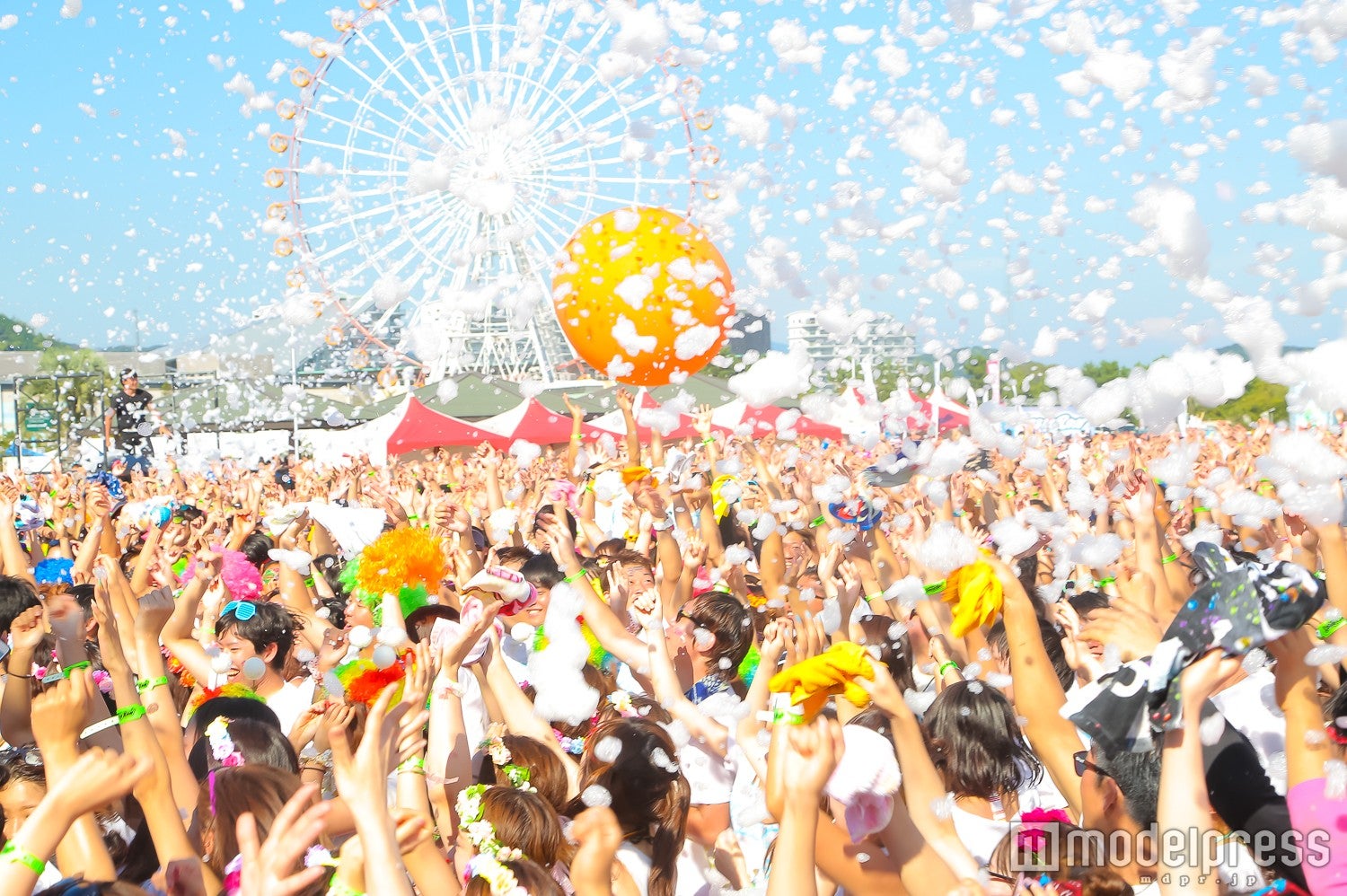 「バブルラン2016」大阪で開催決定　野外バブルパーティーで大盛り上がり！