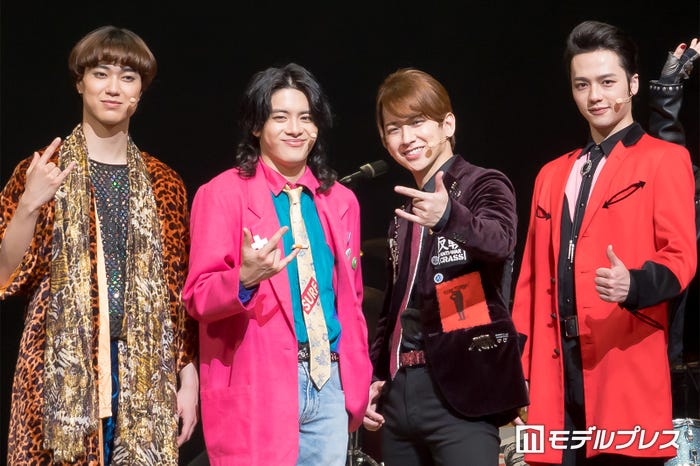 櫻井佑樹、ISSEI、佐藤友祐、相原一心(C)モデルプレス