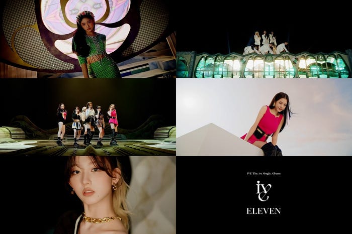 IVE「ELEVEN」ティザー映像(提供画像)