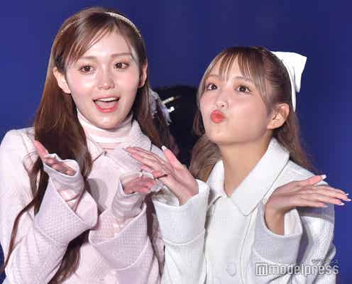 ねお&野咲美優姉妹、仲良しセットアップで美脚披露<TGC 北九州 2023>