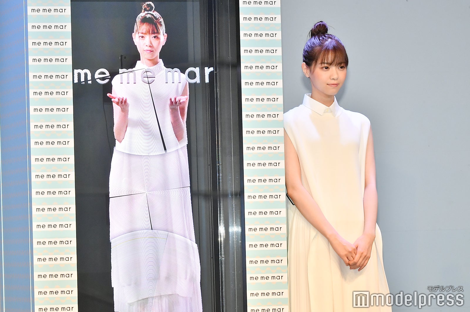 西野七瀬×“3Dナナセ”（C）モデルプレス