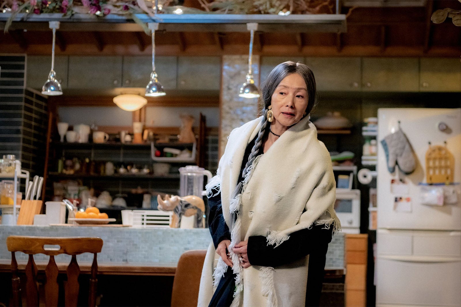 夏木マリ／「夕暮れに、手をつなぐ」第6話より（C）TBS