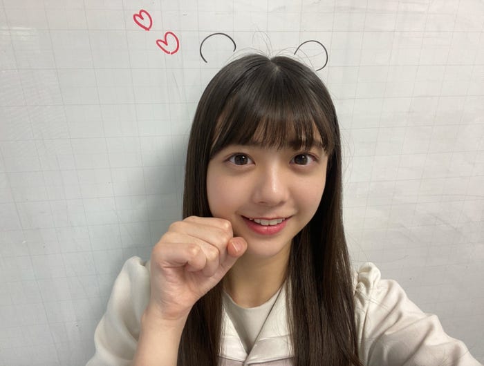 冨里奈央/乃木坂46 5期生リレー 公式ブログより