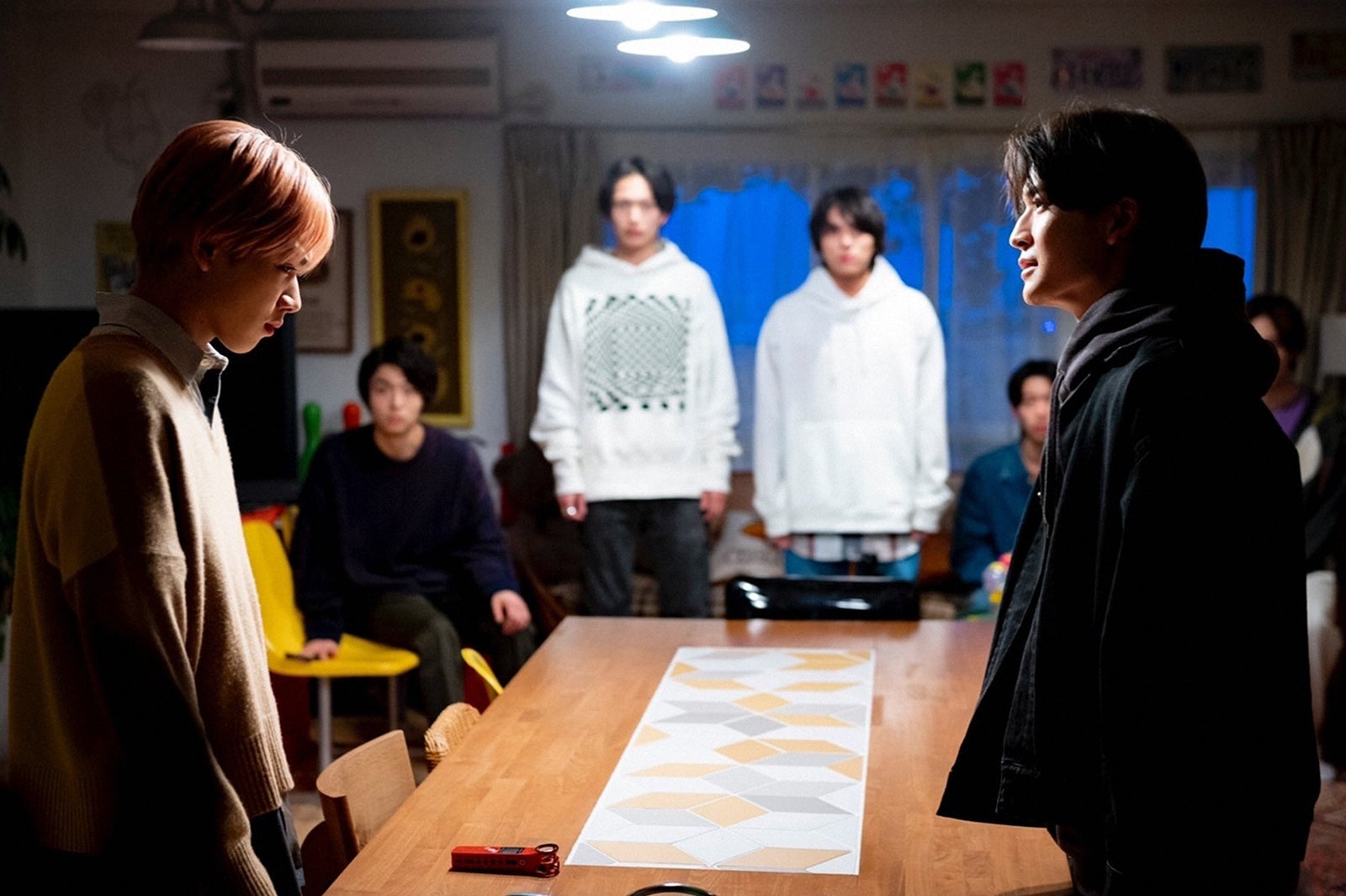 宮世琉弥、高橋文哉ら「君の花になる」第9話より（C）TBS