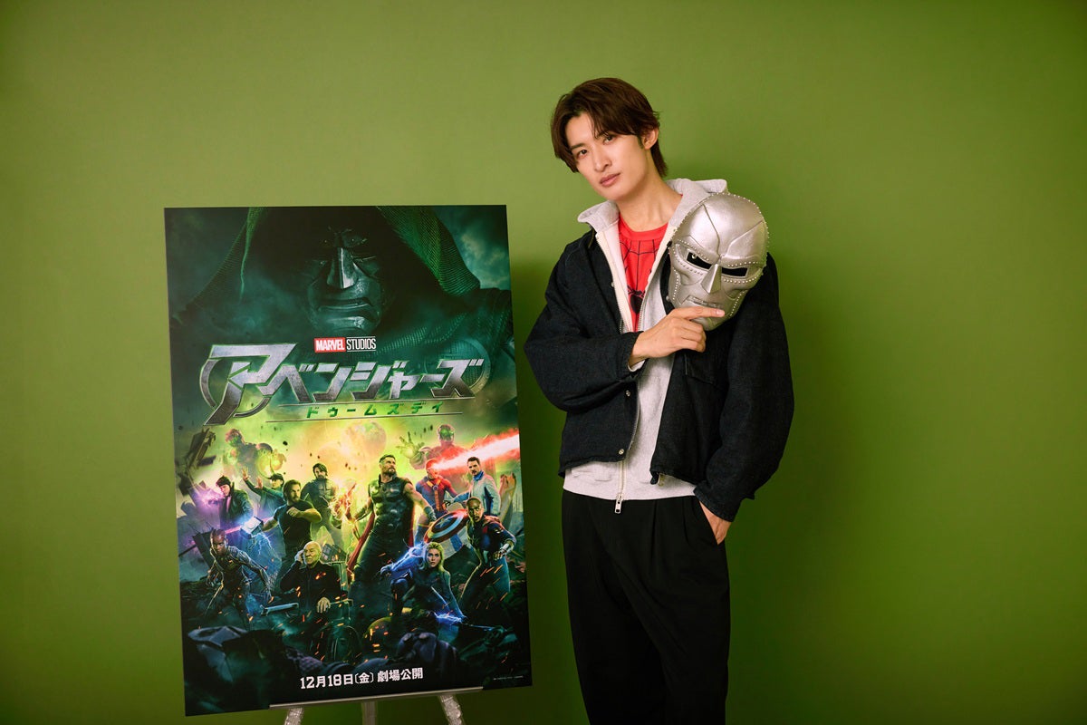 Snow Man向井康二、アベンジャーズアンバサダー就任 “スパイダーマン最新作を映画館で6回鑑賞”マーベル愛＆喜び語る