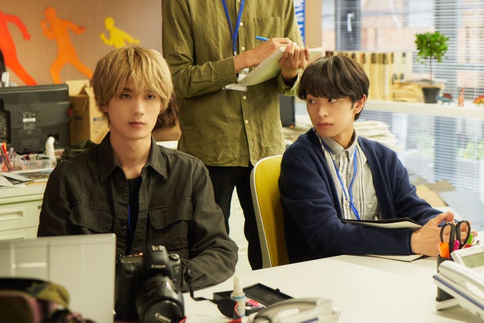 山中柔太朗、木村慧人 「飴色パラドックス」最終話より(C)「飴色パラドックス」製作委員会・MBS
