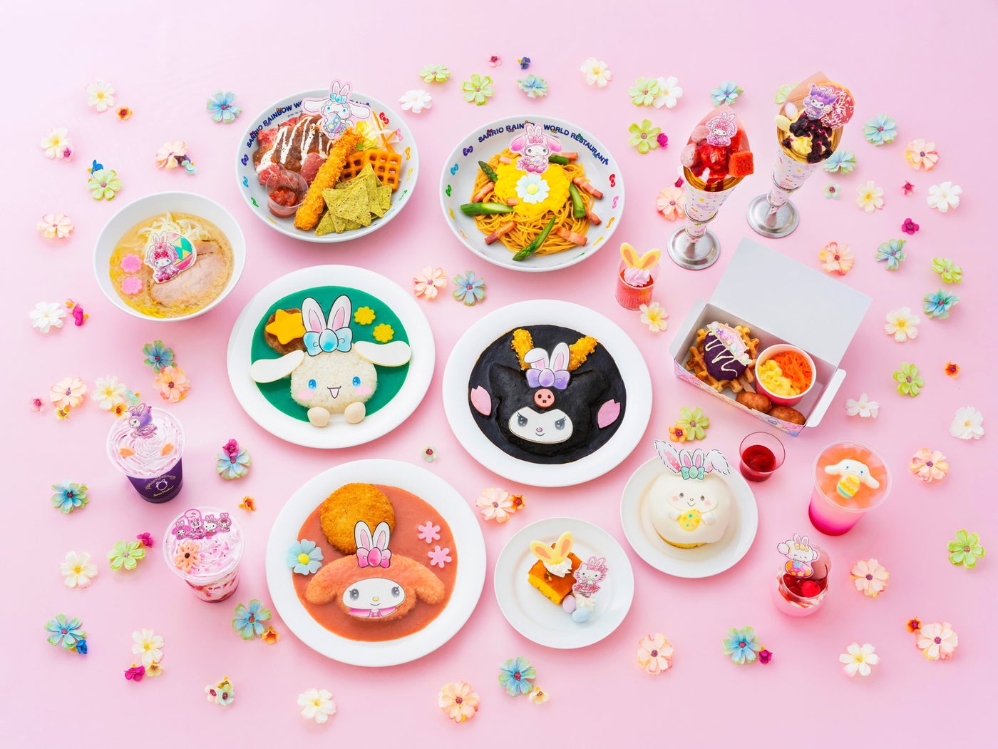 期間限定フードメニュー（C）2026 SANRIO CO., LTD. TOKYO, JAPAN 　著作 株式会社サンリオ