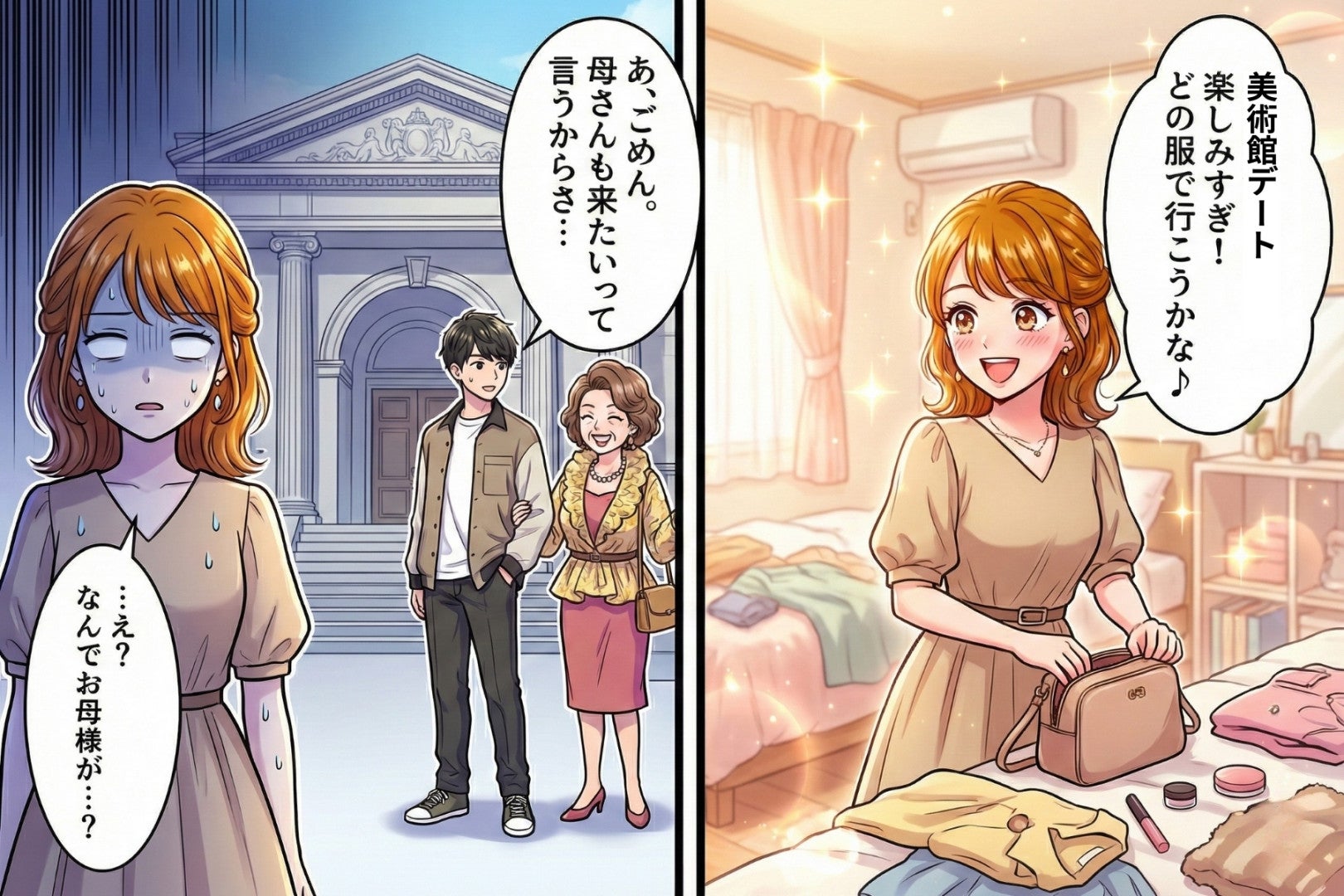 美術館デートが“母子同伴”になってた→呼び方で悟って、私だけ先に帰った件