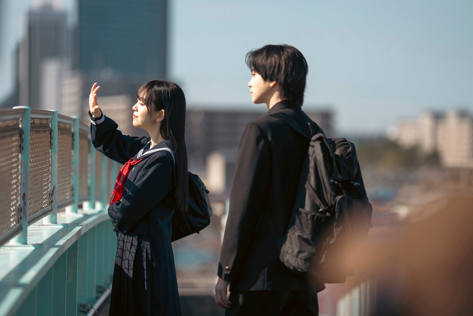 堀未央奈、吉野北人「遺書、公開。」（C）2024 映画「遺書、公開。」製作委員会（C）陽東太郎／SQUARE ENIX